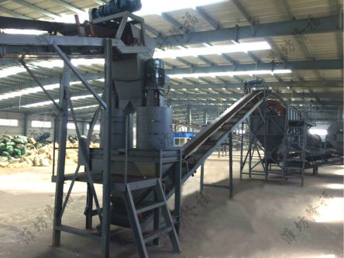 3万吨秸秆+畜禽粪便颗粒生物有机肥